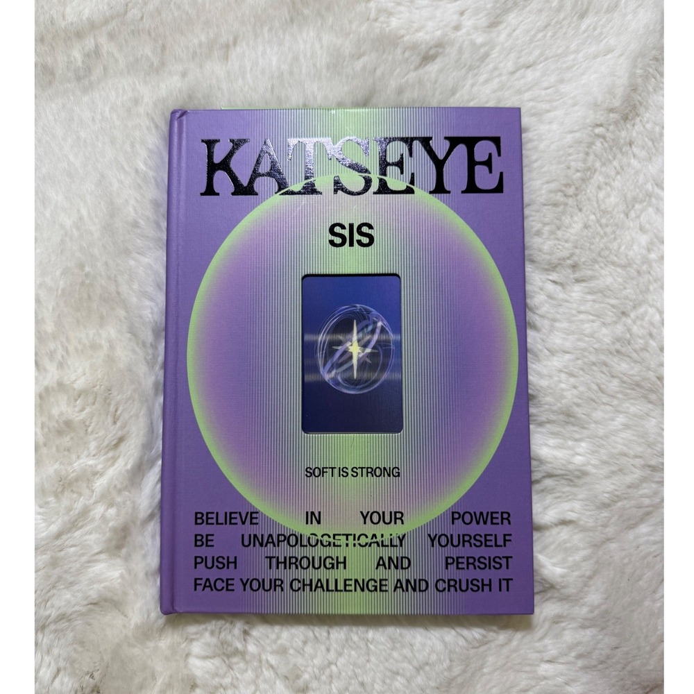 KATSEYE SIS 1st EP Album Purple CD Photobook Photocards Stickers HYBE Geffen